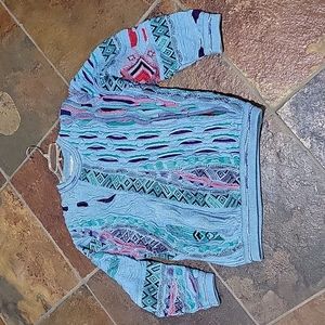 Vintage Coogi Blues Australia Sweater great colors
